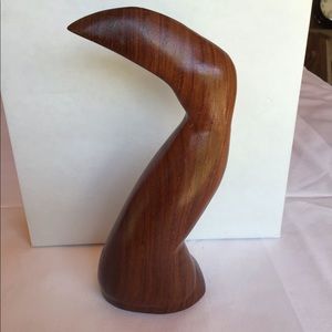 Wooden carved Costa Rica toucan
